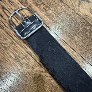 Vintage Early 2000s Black Coach Belt